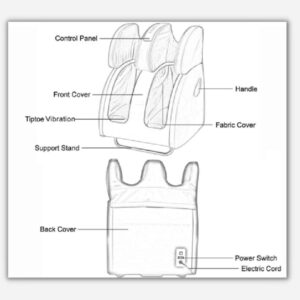 Foot and Thigh Massager design