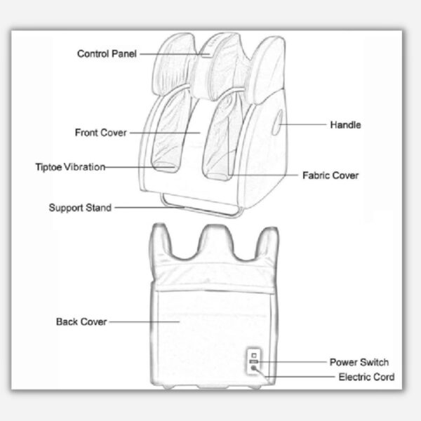 Foot and Thigh Massager design