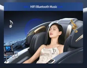 4D massage chair Bluetooth feature