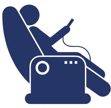 Massage chair icon